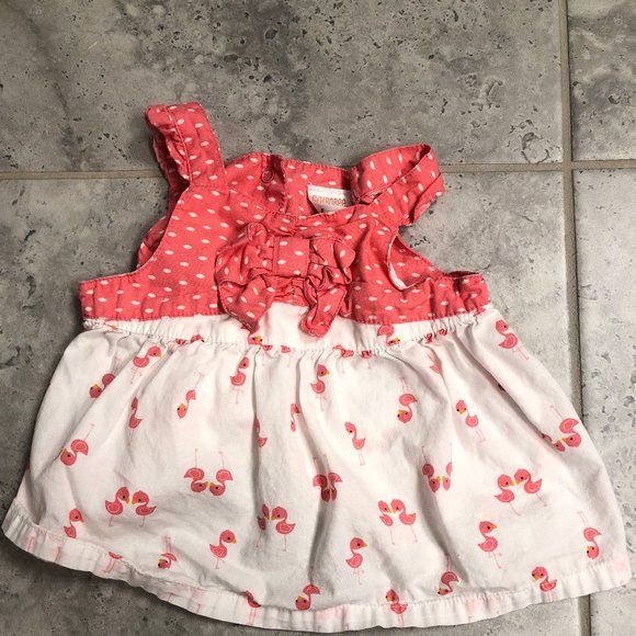 Summer Gymboree flamingo flair 2 pc bloomer set - Picture 4 of 12